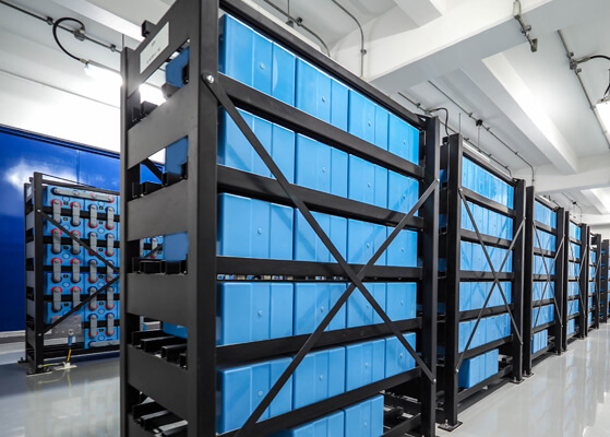 View of a data center room